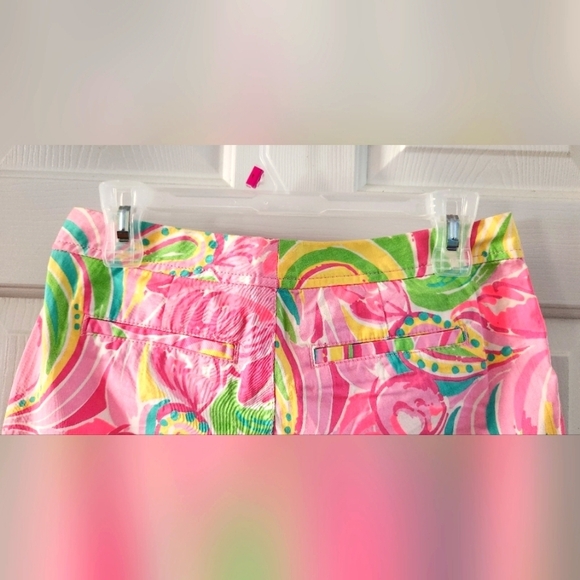 Lilly Pulitzer NWT The Buttercup Short Floral Scalloped 00 - Picture 6 of 11